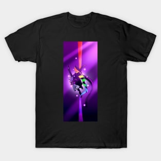 curtain dancing cat T-Shirt